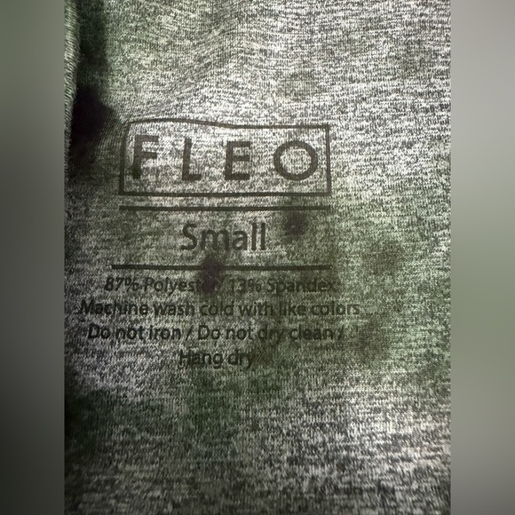 Fleo Women’s Size Small Green Gray El Toro 25’’ High Waisted Leggings NWT - Picture 4 of 5